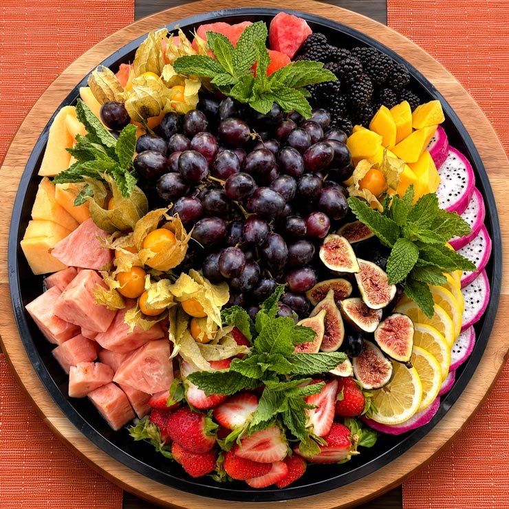 Fresh Fruit Assortment Platter Fresh Fruit Assortment Platter by European Delights Catering Service