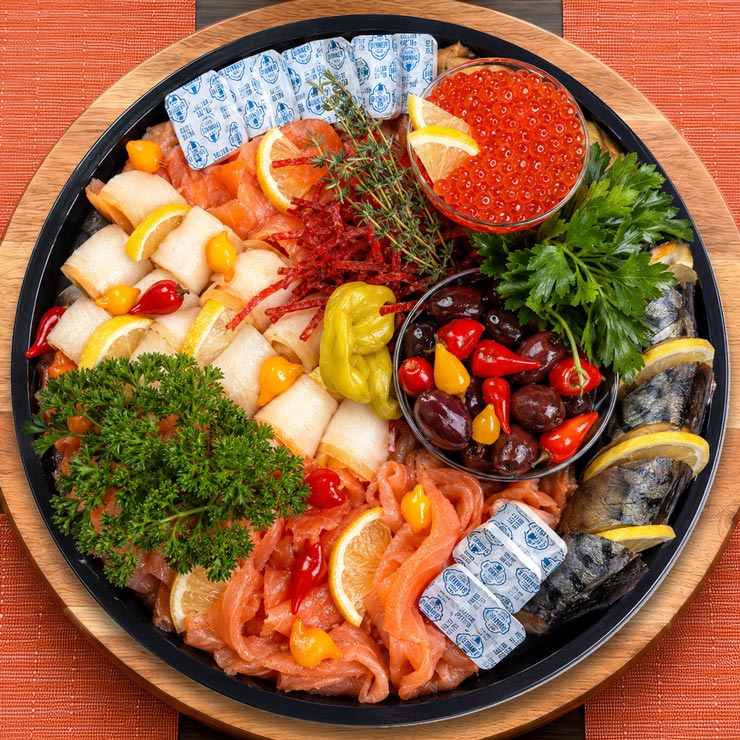 Gourmet Seafood Assortment Platter Gourmet Seafood Assortment Platter by European Delights Catering Service
