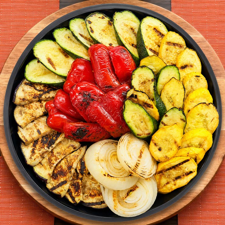 Grilled Vegetable Platter Grilled Vegetable Platter by European Delights Catering Service