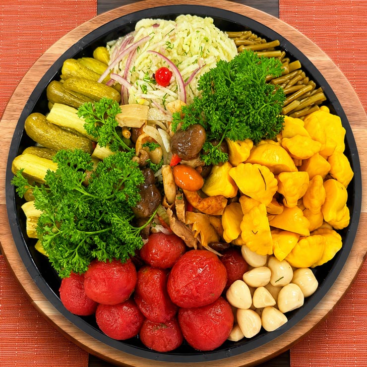 Pickled Vegetable Assortment Pickled Vegetable Assortment by European Delights Catering Service